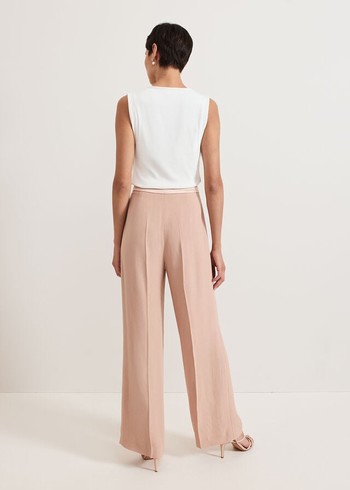 Phase Eight Jorja Trousers Pink Canada | ZANIUQ-023